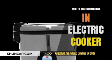 Reviving Leftovers: The Easy Way to Heat Rice in an Electric Cooker