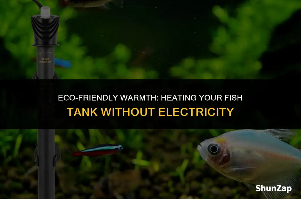 how to heat fish tank without electricity