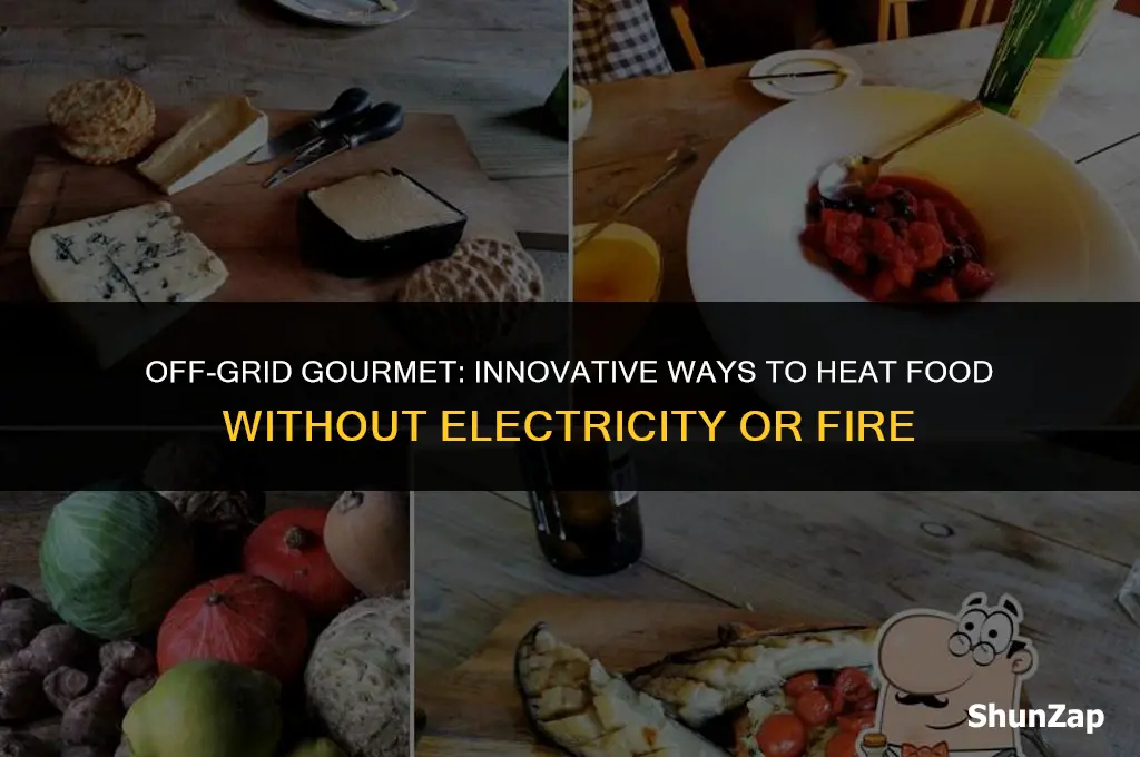 how to heat food without electricity or fire