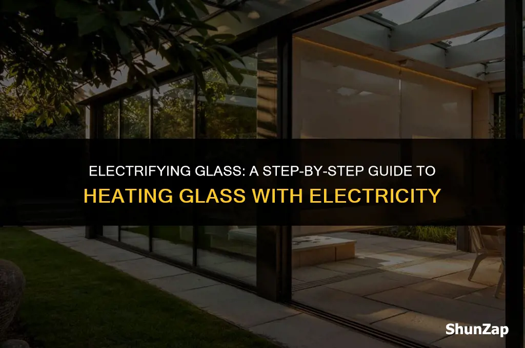 how to heat glass with electricity