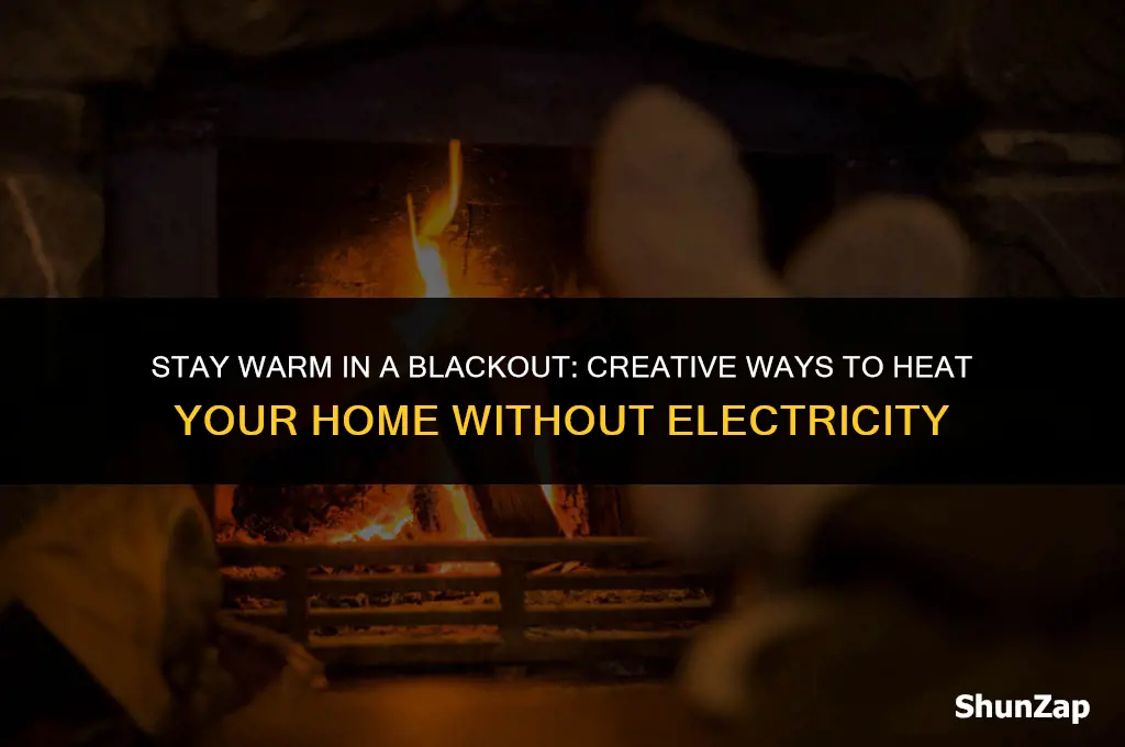 how to heat home when electricity goes out