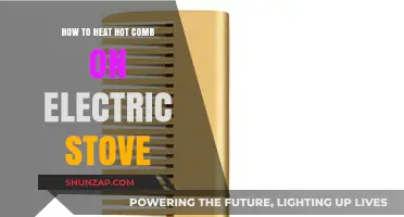 Mastering the Art of Heating a Hot Comb on an Electric Stove