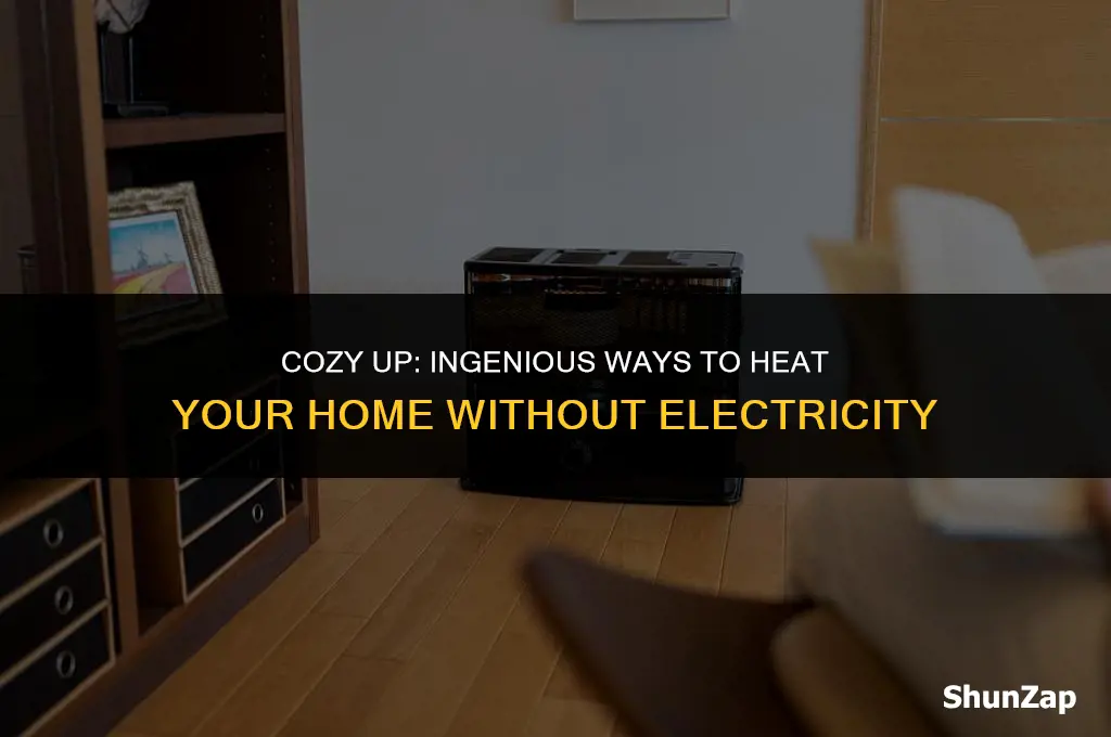how to heat indoors without electricity