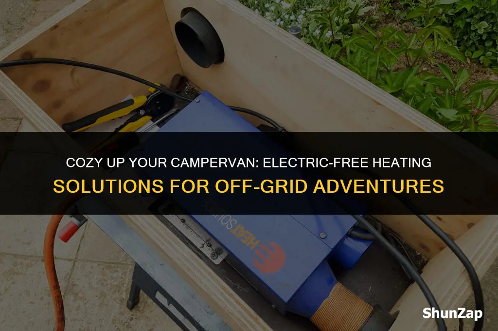 how to heat my campervan with no electric