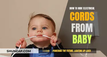 Concealing Electrical Cords: Baby-proofing Your Home