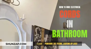 Concealing Electrical Cords in Your Bathroom: A Step-by-Step Guide