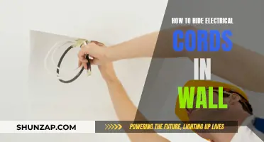 Concealing Electrical Cords: A Guide to Hiding Them in Walls