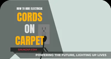 Concealing Electrical Cords on Carpet: Easy Tricks to Try