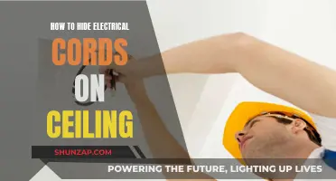Concealing Electrical Cords: Ceiling Solutions