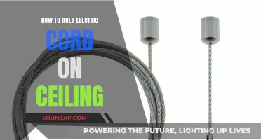 Ceiling Cord Management: A Guide to Holding Electric Cords