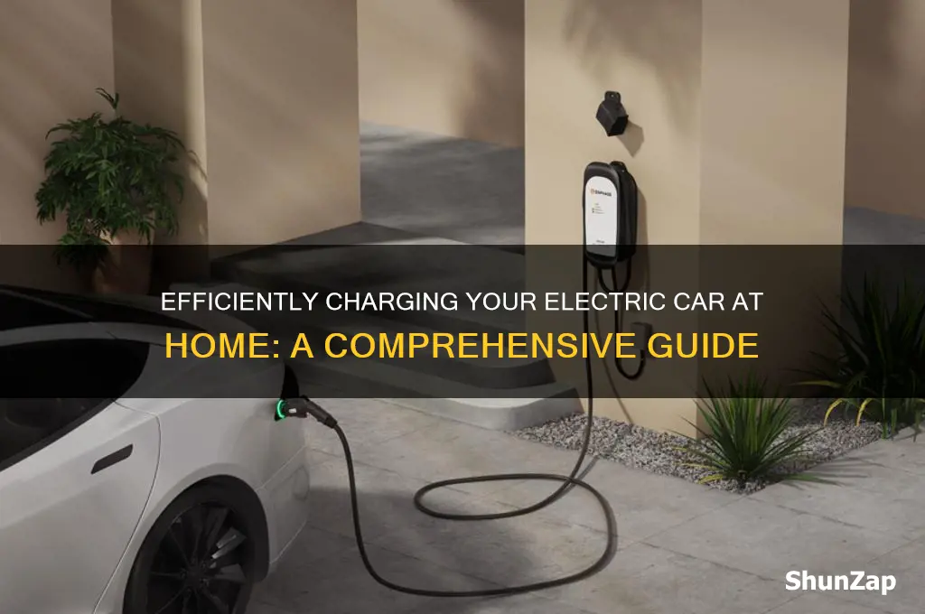 how to home charge an electric car