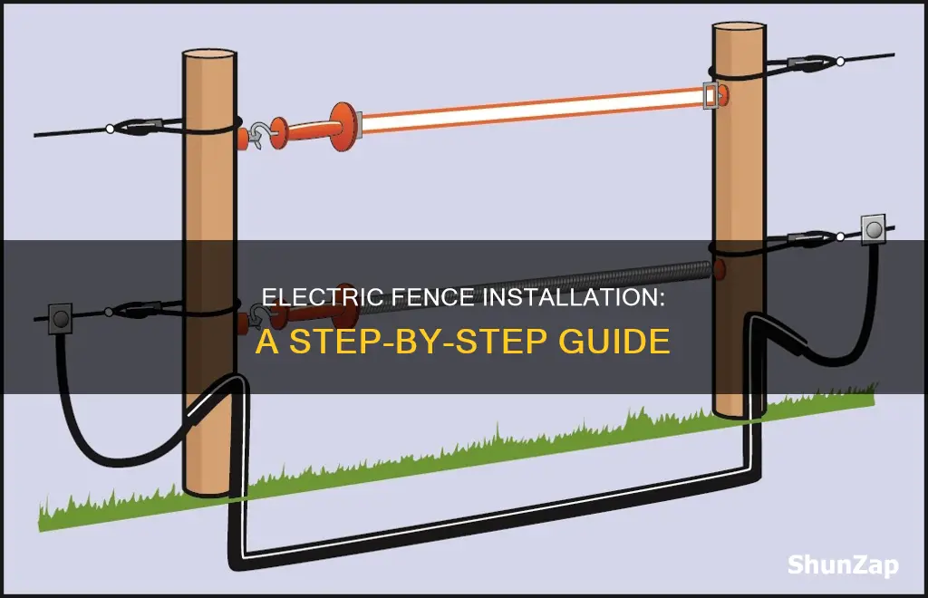 how to hook up a electric fence