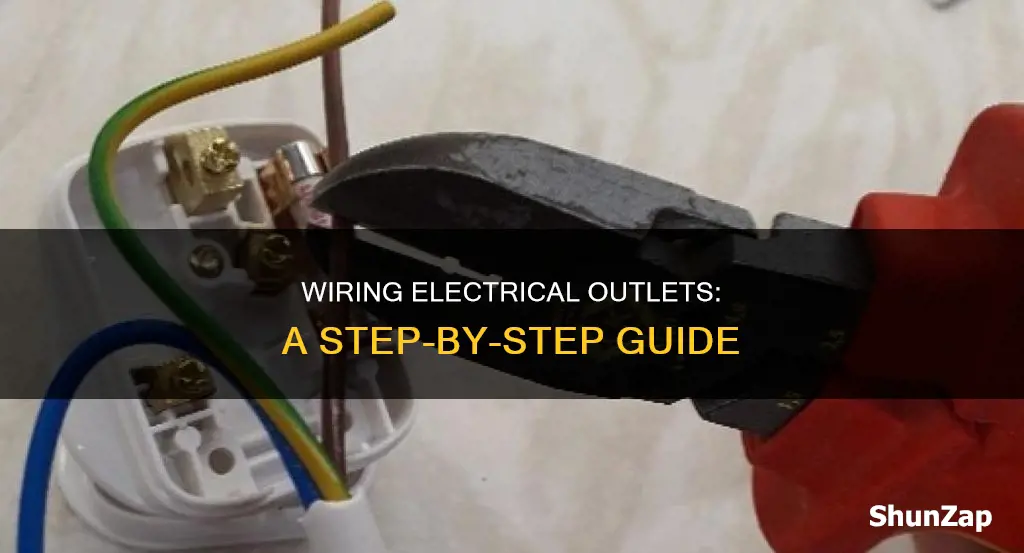 how to hook up a electrical receptacle