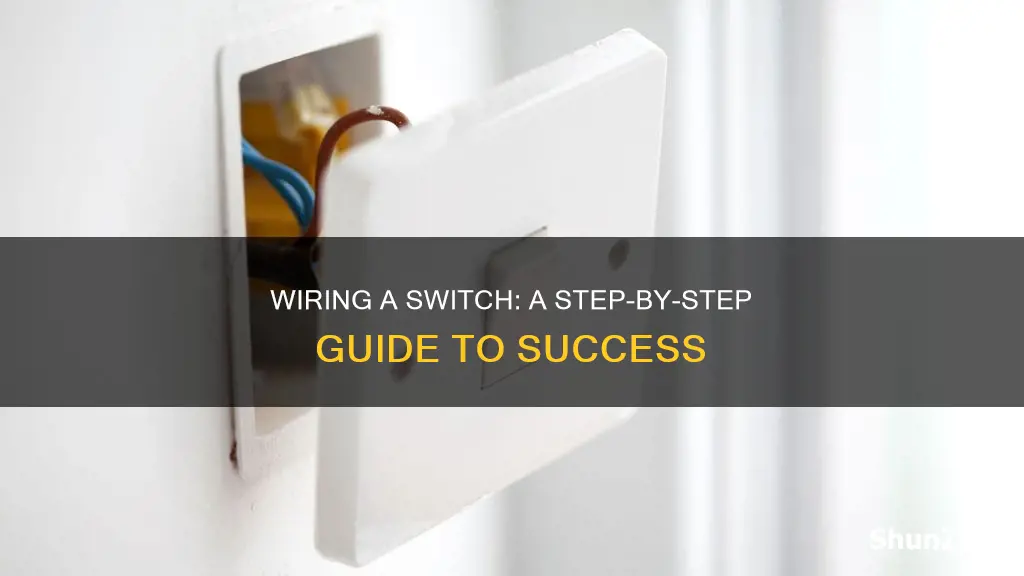how to hook up a electrical switch