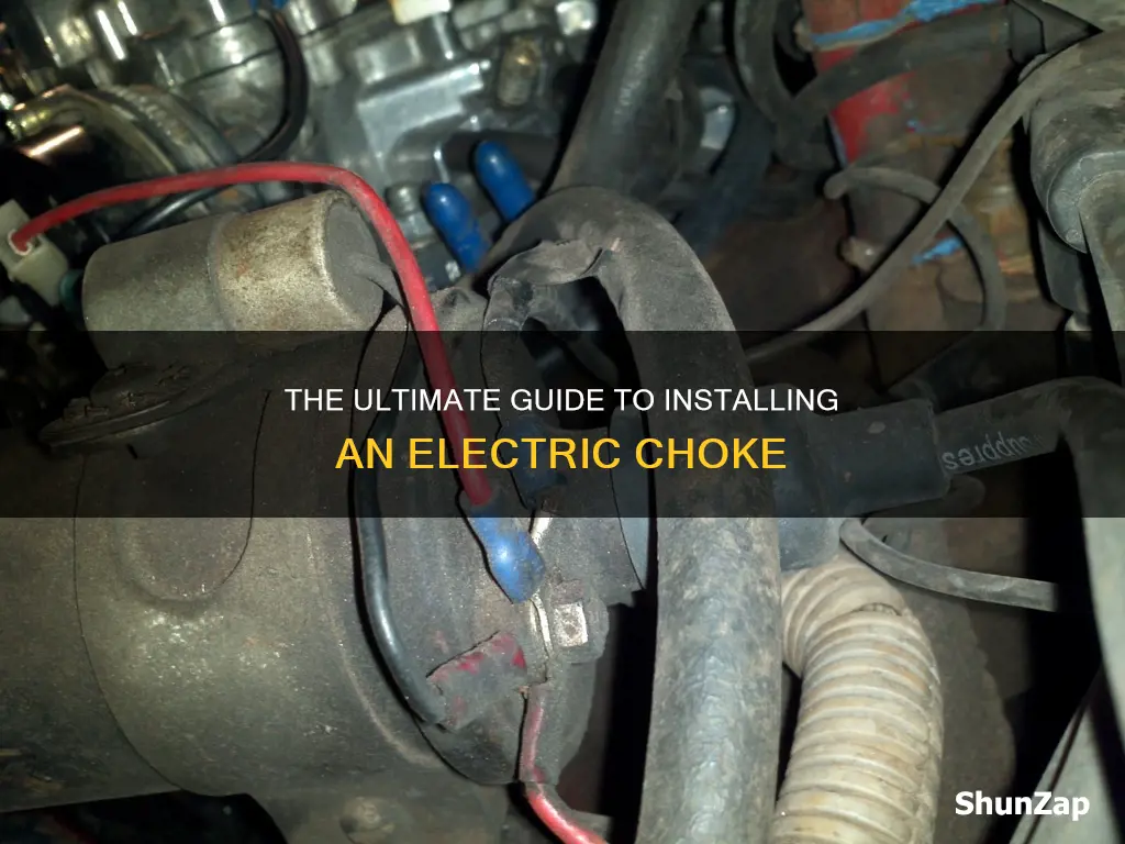 how to hook up an electric chocke