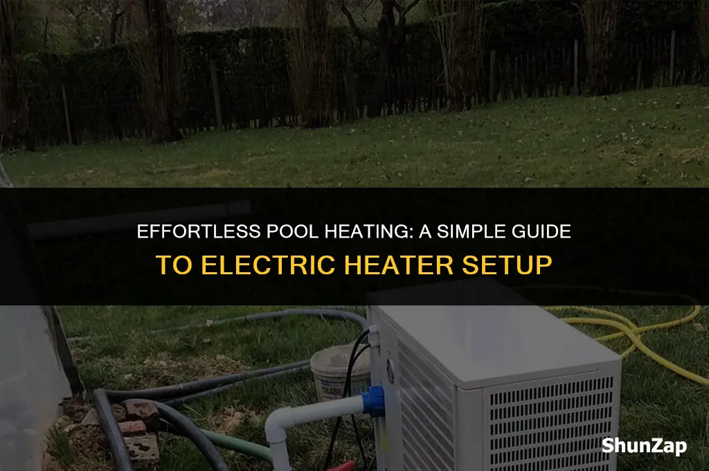 how to hook up an electric pool heater