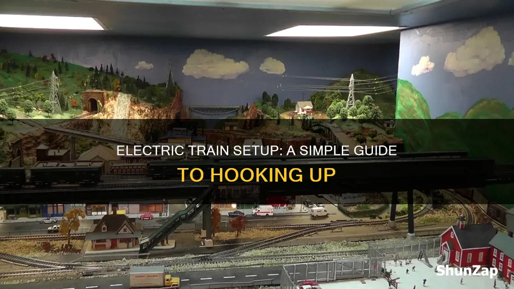 how to hook up an electric train