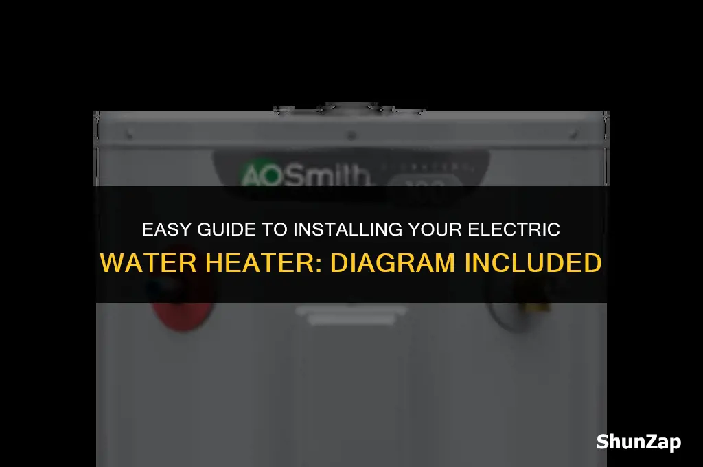 how to hook up an electric water heater diagram