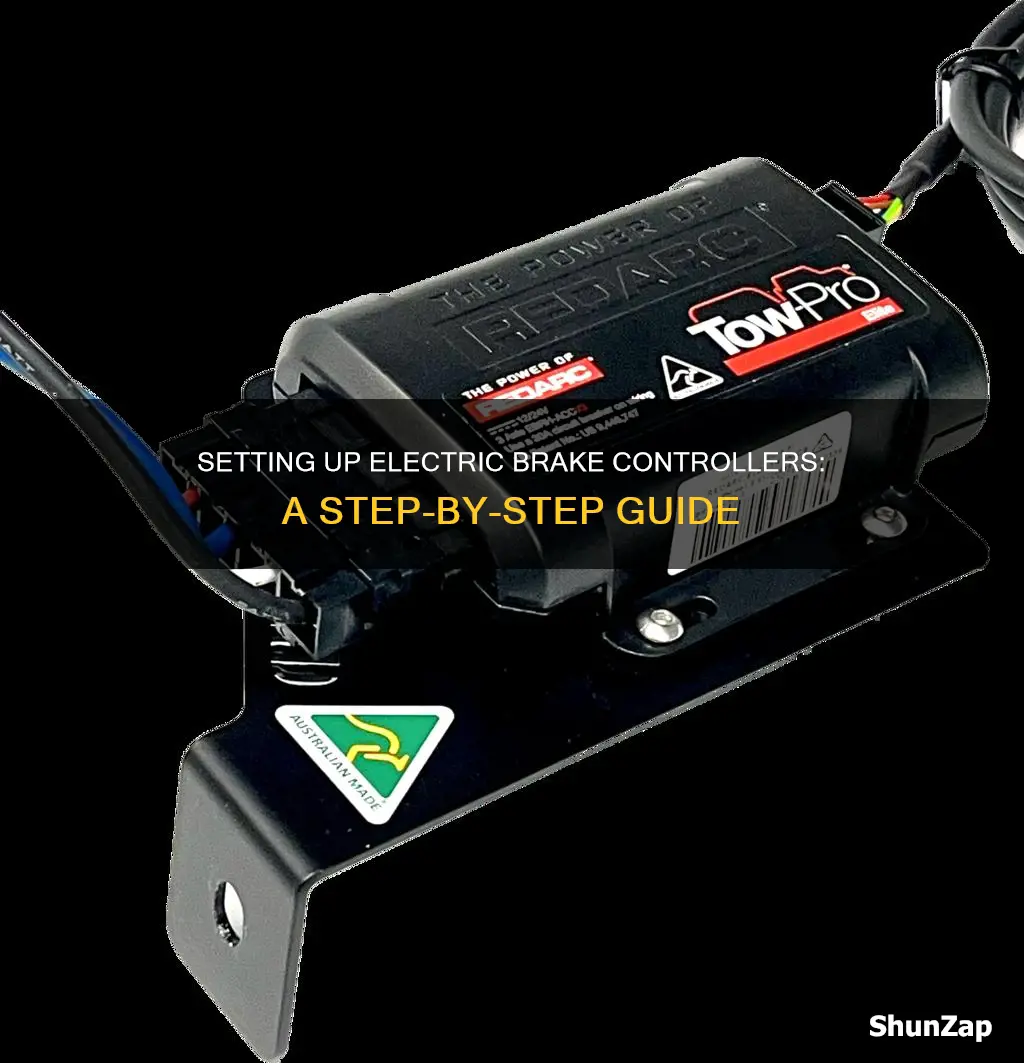 how to hook up electric brake controller