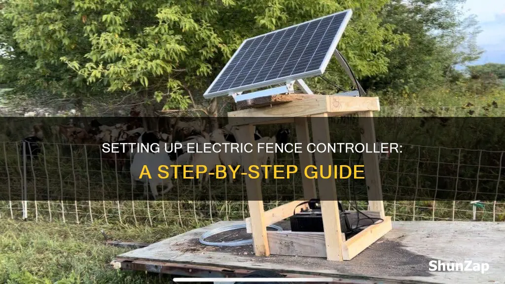 how to hook up electric fence controller