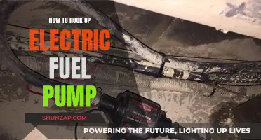 Fuel Pump Installation: Electric Hookup Guide