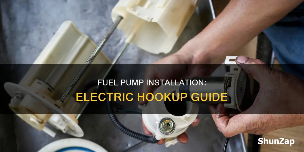 how to hook up electric fuel pump