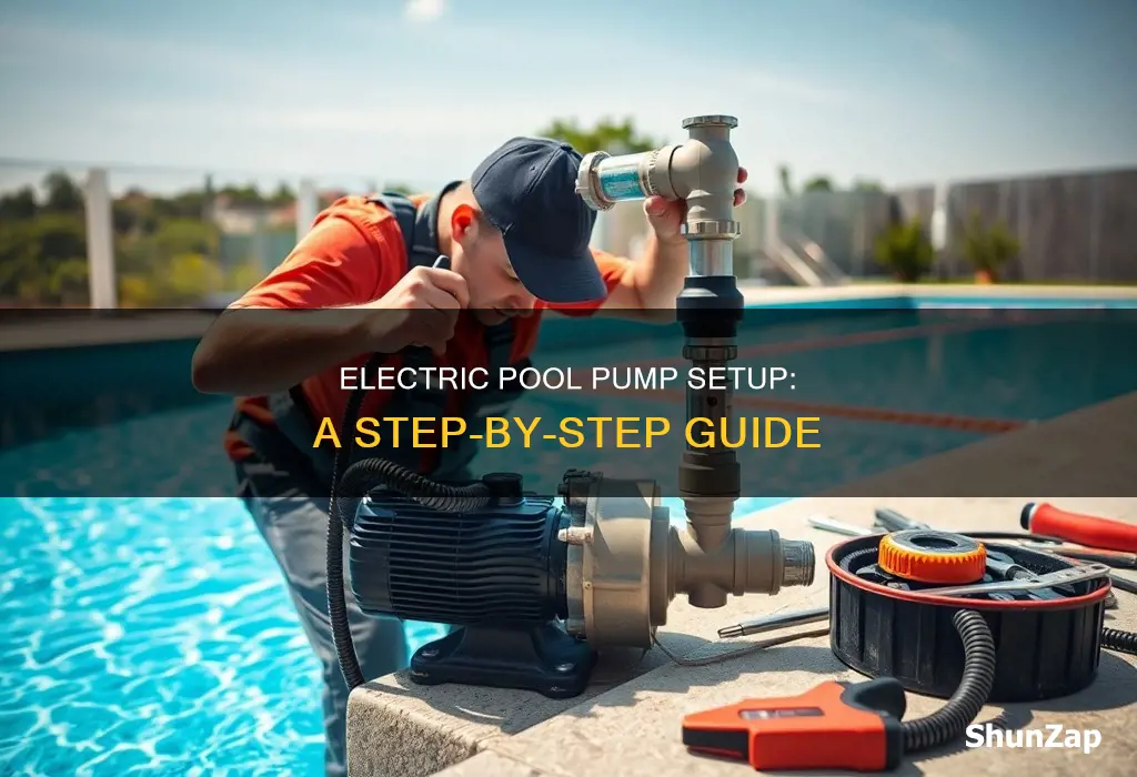 how to hook up electric pool pump
