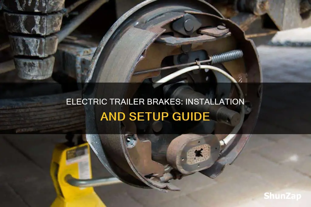 how to hook up electric trailer brakes