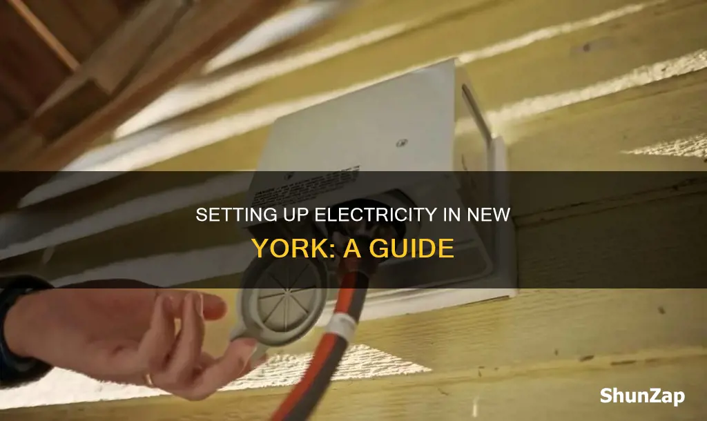 how to hook up electricity with ny