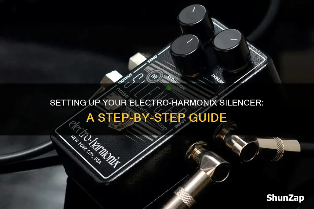 how to hook up electro harmonix silencer