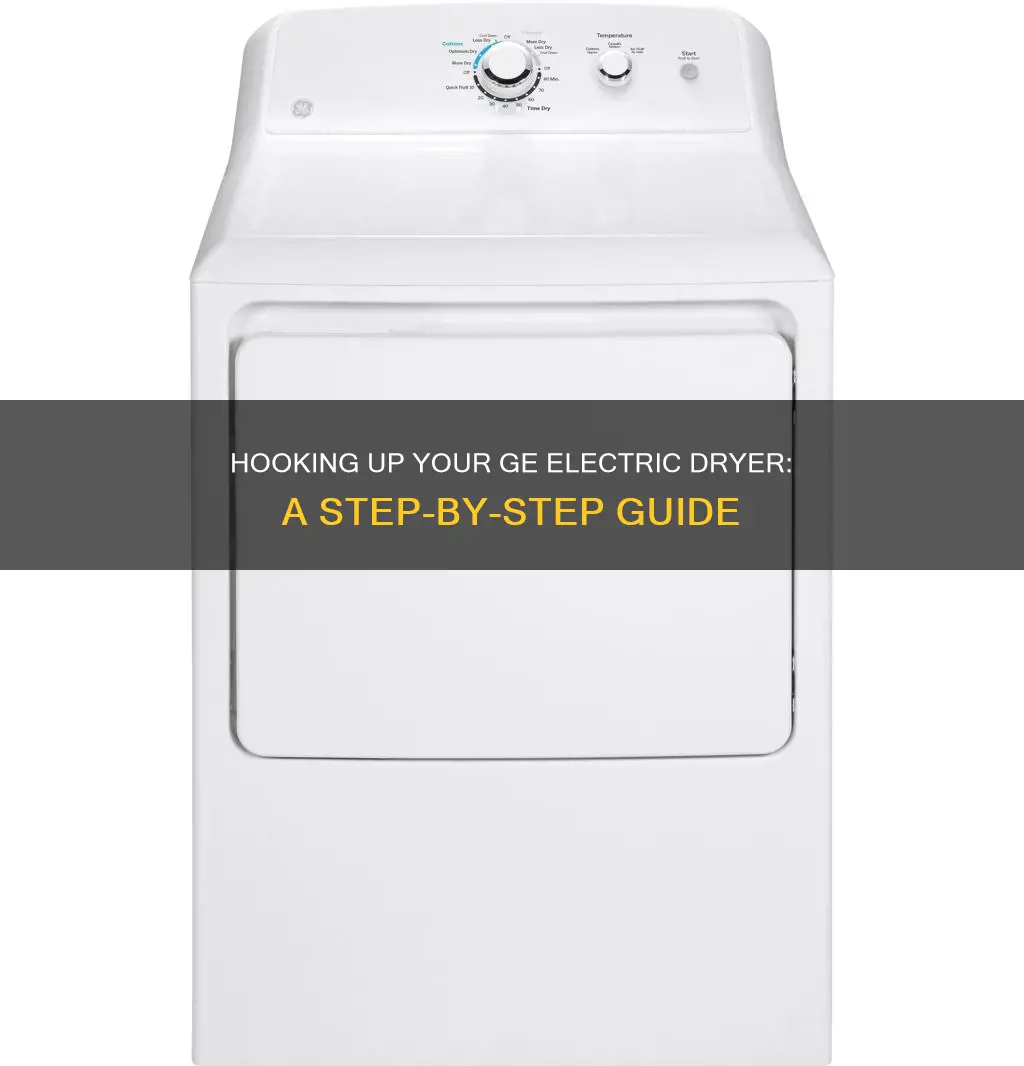 how to hook up ge electric dryer