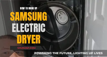 Easy Guide: Hooking Up Your Samsung Electric Dryer