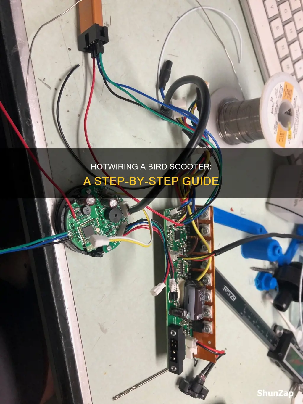 how to hotwire a bird electric scooter