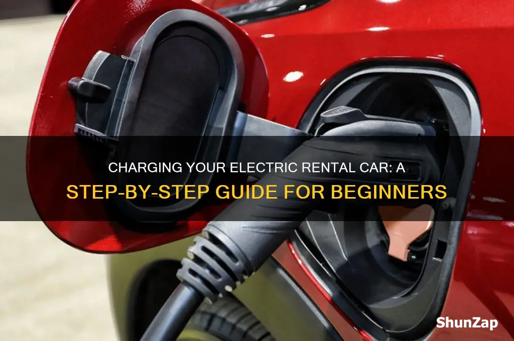 how to i charge an electric rental car
