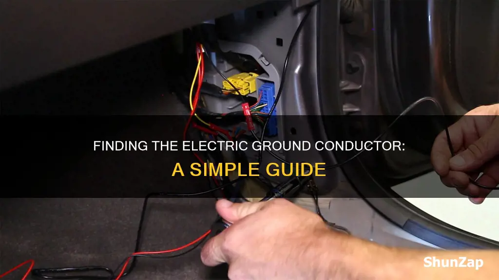 how to identify the electric ground conductor