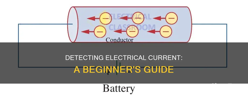 how to identify the flow of electricity