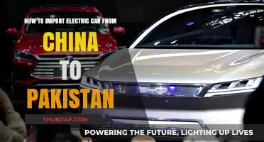 Importing Electric Cars from China to Pakistan: A Comprehensive Guide