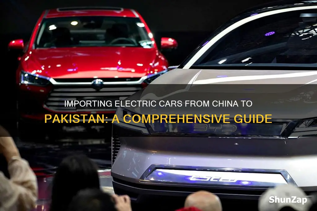 how to import electric car from china to pakistan
