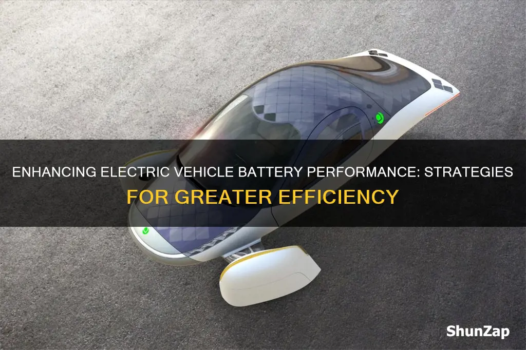 how to improve electric battery vehicle efficiency