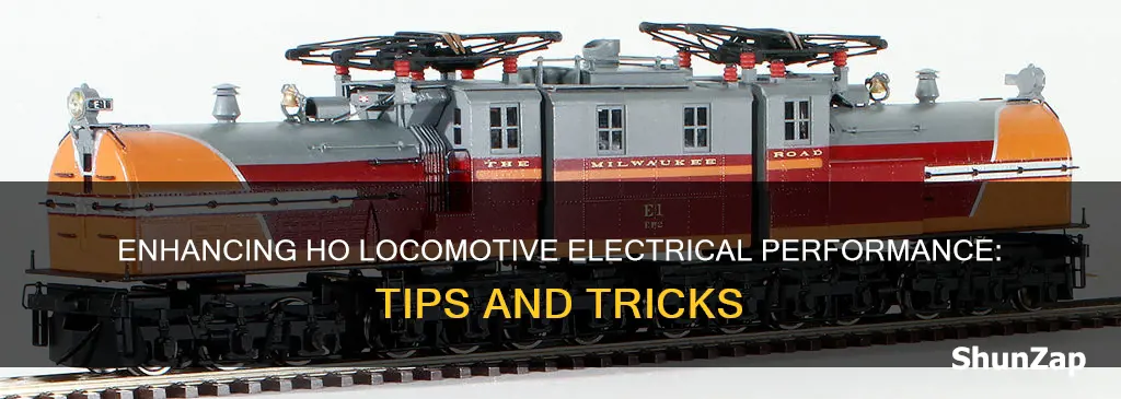 how to improve ho scale locomotive electrical