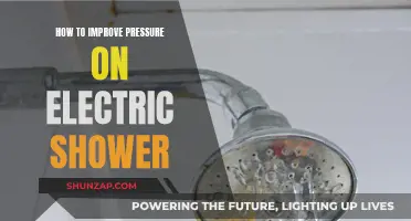 Enhance Your Electric Shower Pressure: Easy and Quick Fixes