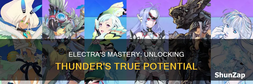 how to increase electra mastery of thunder
