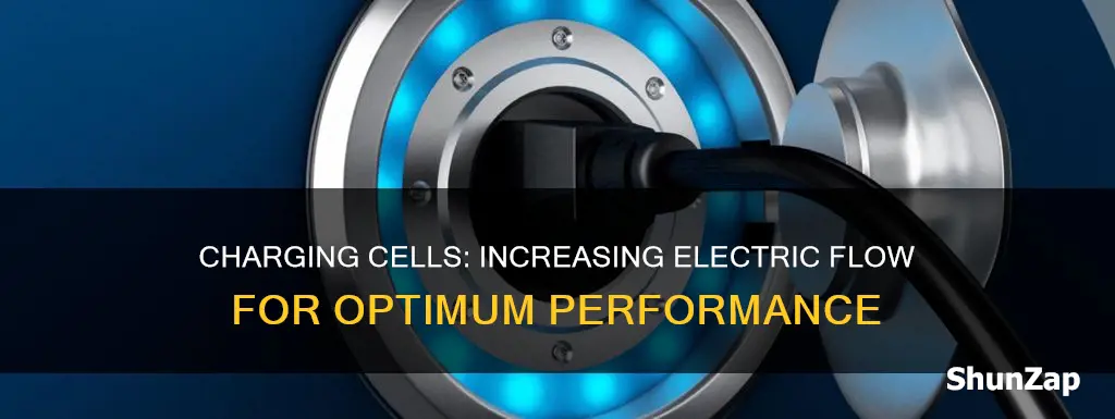 how to increase electric into the cells