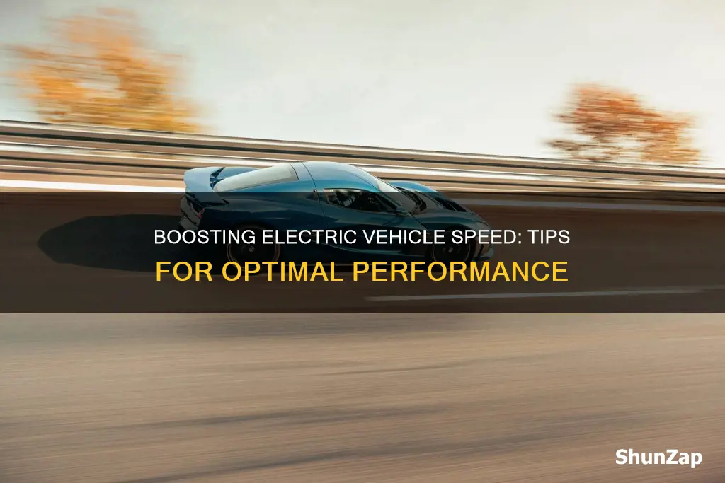 how to increase speed electric vehicle