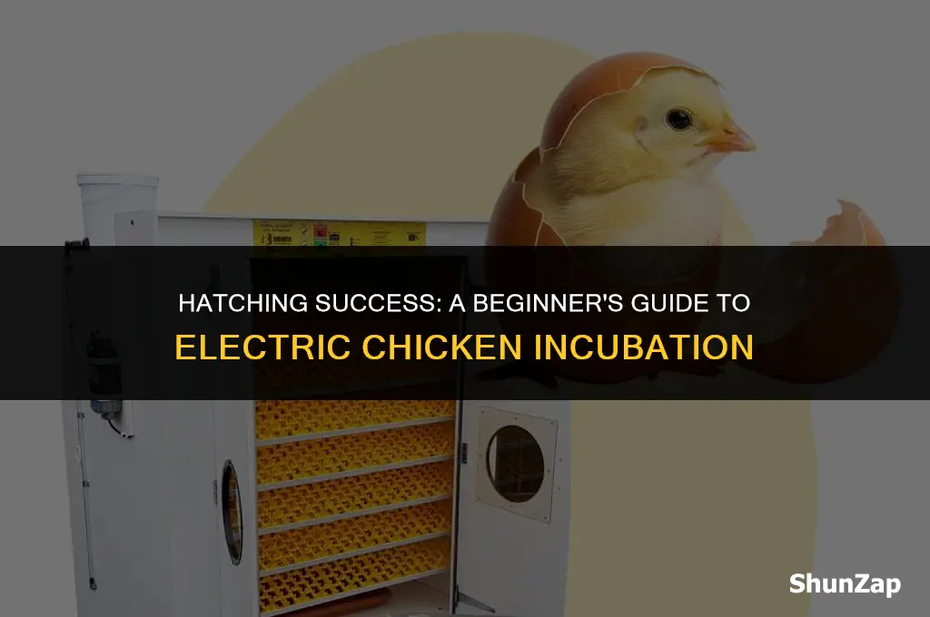 how to incubate chicken eggs using an electric incubator