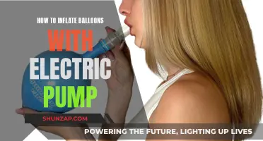 The Quickest Way to Inflate Balloons: Using an Electric Pump