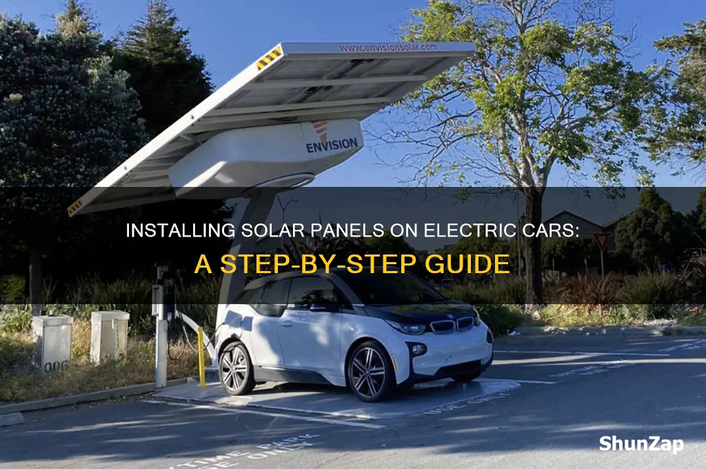 how to instal solar panels on an electric car