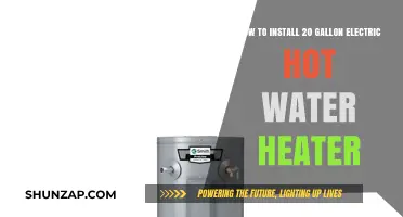 Effortless Installation: 20-Gallon Electric Hot Water Heater Guide