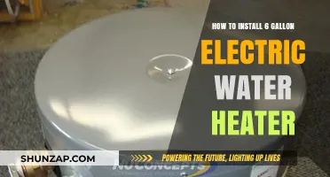 Effortless Installation: 6-Gallon Electric Water Heater Setup Guide