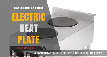 Effortless Cooking: Installing Your 2-Burner Electric Heat Plate